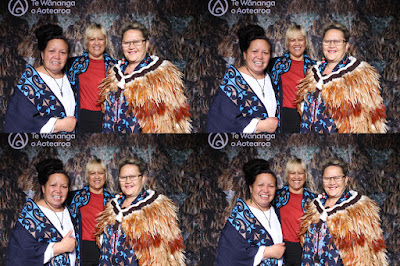 Booth photo from the TWoA Tainui 2021 Graduations (Thursday Morning - Ceremony 1), held at Elim Church, Te Rapa, Hamilton, New Zealand. Taken: Thursday 22 April 2021. Photo: InstaBooth / KeyImagery Photography. Copyright: © Te Wānanga o Aotearoa.