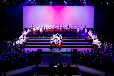 Photo from Waikato Diocesan House Singing 2022, held at GLOBOX Arena, Claudelands Event Centre, Hamilton, New Zealand on Friday, 23 June, 2023.  Photo: Mike Walen / KeyImagery Photography. Copyright: © Waikato Diocesan School for Girls.