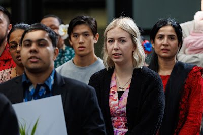 Photo from the HCC NZ Citizenship Ceremony 1 (Morning) held at The Atrium, Wintec/Te Pukenga, Hamilton, Waikato, New Zealand at 10:00am on Monday, 12 August, 2024. Photo: Mike Walen / KeyImagery Photography. Copyright: © Hamilton City Council.