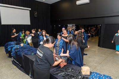 Photo from the TWoA Tāmaki Makaurau 2024 Graduations (Ceremony 5 @ 2pm), held at Church Unlimited, Glendene, Auckland, New Zealand on Wednesday, 26 June, 2024. Photo: Alick Saunders for KeyImagery Photography. Copyright: © Te Wānanga o Aotearoa.