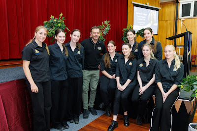 Photo from the 2023 Father/Daughter Breakfast held in the Nancy Light Hall at Waikato Diocesan in Hamilton, Waikato, New Zealand. Taken: Monday, 16 October, 2023. Photography: Mike Walen / KeyImagery Photography. Copyright: © Waikato Diocesan School for Girls.
