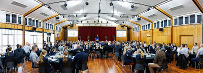 Photo from the 2023 Father/Daughter Breakfast held in the Nancy Light Hall at Waikato Diocesan in Hamilton, Waikato, New Zealand. Taken: Monday, 16 October, 2023. Photography: Mike Walen / KeyImagery Photography. Copyright: © Waikato Diocesan School for Girls.
