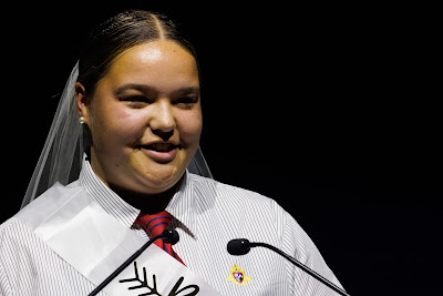 Photo from Waikato Diocesan House Singing 2022, held at GLOBOX Arena, Claudelands Event Centre, Hamilton, New Zealand on Friday, 23 June, 2023.  Photo: Mike Walen / KeyImagery Photography. Copyright: © Waikato Diocesan School for Girls.