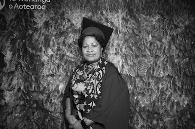 Booth photo from the TWoA Tainui 2023 Graduations (Ceremony 3 - Thursday Morning), held at Hamilton Boys High School, Hamilton, Waikato, New Zealand on Thursday, 20 April, 2023. Photo: InstaBooth / KeyImagery Photography. Copyright: © Te Wānanga o Aotearoa.