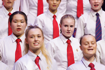 Photo from Waikato Diocesan House Singing 2022, held at GLOBOX Arena, Claudelands Event Centre, Hamilton, New Zealand on Friday, 23 June, 2023.  Photo: Mike Walen / KeyImagery Photography. Copyright: © Waikato Diocesan School for Girls.