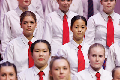 Photo from Waikato Diocesan House Singing 2022, held at GLOBOX Arena, Claudelands Event Centre, Hamilton, New Zealand on Friday, 23 June, 2023.  Photo: Mike Walen / KeyImagery Photography. Copyright: © Waikato Diocesan School for Girls.