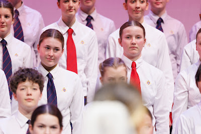 Photo from Waikato Diocesan House Singing 2022, held at GLOBOX Arena, Claudelands Event Centre, Hamilton, New Zealand on Friday, 23 June, 2023.  Photo: Mike Walen / KeyImagery Photography. Copyright: © Waikato Diocesan School for Girls.