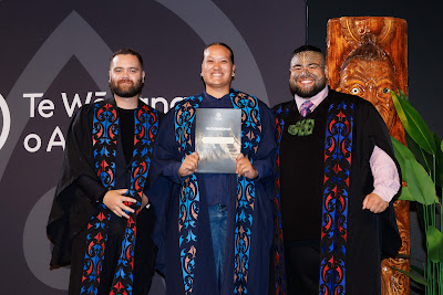 Photo from Ceremony 2 of the TWoA Tāmaki Makaurau 2025 Graduations (May 2025) held at the Mangere Arts Centre in Auckland, New Zealand on Monday, 26 May, 2025. Photo by Mike Walen / KeyImagery Photography. Copyright: © 2025 Te Wānanga o Aotearoa.