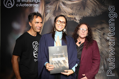 Booth photo from the TWoA Tainui 2025 Graduations (Ceremony 2 @ 2pm) held at Claudelands Event Centre in Hamilton, Waikato, New Zealand on Tuesday, 29 April, 2025. Photography by InstaBooth / KeyImagery Photography. Copyright: © 2025 Te Wānanga o Aotearoa.