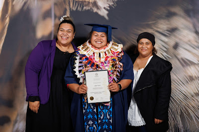 Photo from Ceremony 2 of the TWoA Tāmaki Makaurau 2025 Graduations (March 2025) held at the Mangere Arts Centre in Auckland, New Zealand on Wednesday, 12 March, 2025. Photo by Mike Walen / KeyImagery Photography. Copyright: © 2025 Te Wānanga o Aotearoa.