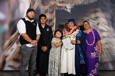 Photo from Ceremony 2 of the TWoA Tāmaki Makaurau 2025 Graduations (March 2025) held at the Mangere Arts Centre in Auckland, New Zealand on Wednesday, 12 March, 2025. Photo by Mike Walen / KeyImagery Photography. Copyright: © 2025 Te Wānanga o Aotearoa.