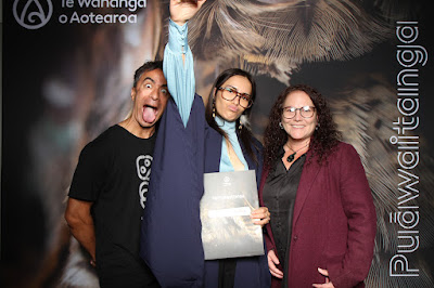 Booth photo from the TWoA Tainui 2025 Graduations (Ceremony 2 @ 2pm) held at Claudelands Event Centre in Hamilton, Waikato, New Zealand on Tuesday, 29 April, 2025. Photography by InstaBooth / KeyImagery Photography. Copyright: © 2025 Te Wānanga o Aotearoa.