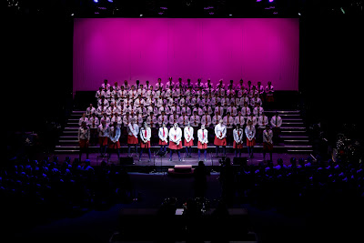 Photo from Waikato Diocesan House Singing 2022, held at GLOBOX Arena, Claudelands Event Centre, Hamilton, New Zealand on Friday, 23 June, 2023.  Photo: Mike Walen / KeyImagery Photography. Copyright: © Waikato Diocesan School for Girls.