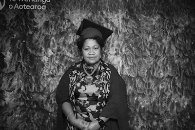 Booth photo from the TWoA Tainui 2023 Graduations (Ceremony 3 - Thursday Morning), held at Hamilton Boys High School, Hamilton, Waikato, New Zealand on Thursday, 20 April, 2023. Photo: InstaBooth / KeyImagery Photography. Copyright: © Te Wānanga o Aotearoa.