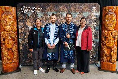 Photo from the TWoA Waiariki 2023 Graduations (Waiwhero), held at Te Puia, Rotorua, Bay of Plenty, New Zealand on Friday, 12 May, 2023. Photo: Mike Walen / KeyImagery Photography. Copyright: © Te Wānanga o Aotearoa.