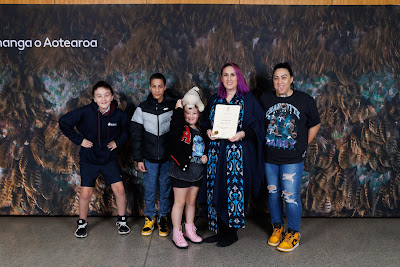 Photo from the TWoA Tāmaki Makaurau 2023 Graduations (Ceremony 3 @ 8pm), held at the Due Drop Events Centre, Manukau, Auckland, New Zealand on Wednesday, 7 June, 2023. Photo: Mike Walen / KeyImagery Photography. Copyright: © Te Wānanga o Aotearoa.