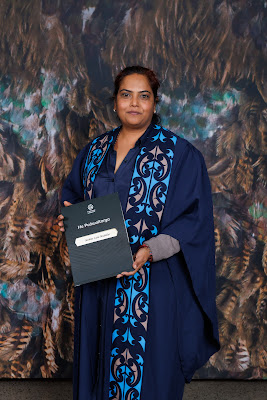Photo from the TWoA Tāmaki Makaurau 2023 Graduations (Ceremony 3 @ 8pm), held at the Due Drop Events Centre, Manukau, Auckland, New Zealand on Wednesday, 7 June, 2023. Photo: Mike Walen / KeyImagery Photography. Copyright: © Te Wānanga o Aotearoa.