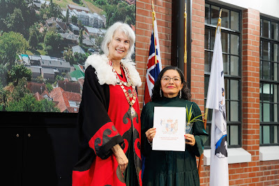 Photo from the HCC NZ Citizenship Ceremony 1 (Morning) held at The Atrium, Wintec/Te Pukenga, Hamilton, Waikato, New Zealand at 10:00am on Monday, 17 June, 2024. Photo: Mike Walen / KeyImagery Photography. Copyright: © Hamilton City Council.