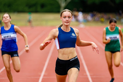 Photo from the Waikato Diocesan Athletics Day 2021 held at Porritt Stadium, Hamilton, New Zealand, on Thursday 25 February 2021.  Photo: Mike Walen / KeyImagery Photography. Copyright: © Waikato Diocesan School for Girls.