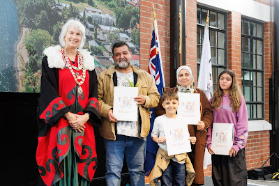 Photo from the HCC NZ Citizenship Ceremony 1 (Morning) held at The Atrium, Wintec/Te Pukenga, Hamilton, Waikato, New Zealand at 10:00am on Monday, 17 June, 2024. Photo: Mike Walen / KeyImagery Photography. Copyright: © Hamilton City Council.