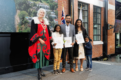 Photo from the HCC NZ Citizenship Ceremony 1 (Morning) held at The Atrium, Wintec/Te Pukenga, Hamilton, Waikato, New Zealand at 10:00am on Monday, 17 June, 2024. Photo: Mike Walen / KeyImagery Photography. Copyright: © Hamilton City Council.