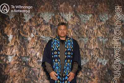 Booth photo from the TWoA Waiariki 2023 Graduations (Whakatāne), held at the Baptist Church, Whakatāne, Bay of Plenty, New Zealand on Wednesday, 17 May, 2023. Photo: Mike Walen / KeyImagery Photography. Copyright: © Te Wānanga o Aotearoa.