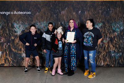 Photo from the TWoA Tāmaki Makaurau 2023 Graduations (Ceremony 3 @ 8pm), held at the Due Drop Events Centre, Manukau, Auckland, New Zealand on Wednesday, 7 June, 2023. Photo: Mike Walen / KeyImagery Photography. Copyright: © Te Wānanga o Aotearoa.