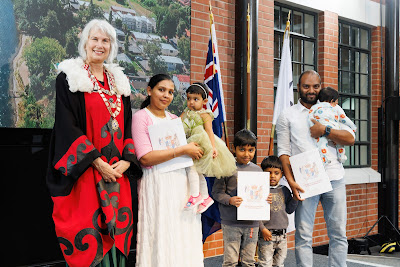 Photo from the HCC NZ Citizenship Ceremony 1 (Morning) held at The Atrium, Wintec/Te Pukenga, Hamilton, Waikato, New Zealand at 10:00am on Monday, 17 June, 2024. Photo: Mike Walen / KeyImagery Photography. Copyright: © Hamilton City Council.