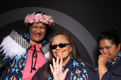Booth photo from the TWoA Tainui 2019 Graduations (Ceremony 3),  held at Hamilton Boys' High School, Hamilton, New Zealand. Taken: Thursday 18 April 2019. Photo: InstaBooth / KeyImagery Photography. Copyright: © Te Wānanga o Aotearoa.