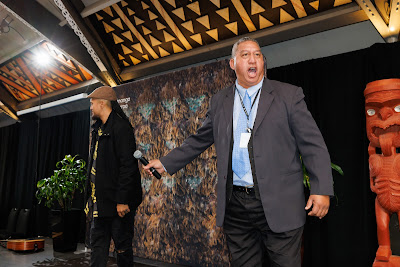 Photo from the TWoA Waiariki 2023 Graduations (Waiwhero), held at Te Puia, Rotorua, Bay of Plenty, New Zealand on Friday, 12 May, 2023. Photo: Mike Walen / KeyImagery Photography. Copyright: © Te Wānanga o Aotearoa.