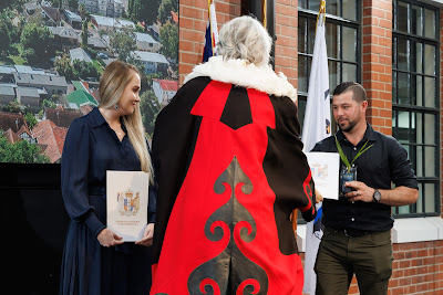 Photo from the HCC NZ Citizenship Ceremony 1 (Morning) held at The Atrium, Wintec/Te Pukenga, Hamilton, Waikato, New Zealand at 10:00am on Monday, 17 June, 2024. Photo: Mike Walen / KeyImagery Photography. Copyright: © Hamilton City Council.