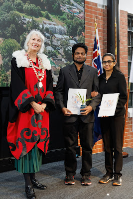 Photo from the HCC NZ Citizenship Ceremony 1 (Morning) held at The Atrium, Wintec/Te Pukenga, Hamilton, Waikato, New Zealand at 10:00am on Monday, 17 June, 2024. Photo: Mike Walen / KeyImagery Photography. Copyright: © Hamilton City Council.