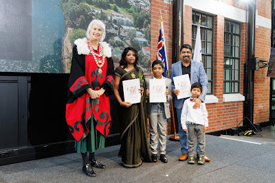 Photo from the HCC NZ Citizenship Ceremony 1 (Morning) held at The Atrium, Wintec/Te Pukenga, Hamilton, Waikato, New Zealand at 10:00am on Monday, 17 June, 2024. Photo: Mike Walen / KeyImagery Photography. Copyright: © Hamilton City Council.