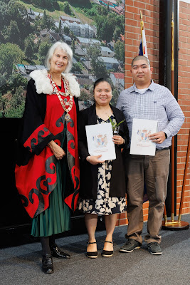 Photo from the HCC NZ Citizenship Ceremony 1 (Morning) held at The Atrium, Wintec/Te Pukenga, Hamilton, Waikato, New Zealand at 10:00am on Monday, 17 June, 2024. Photo: Mike Walen / KeyImagery Photography. Copyright: © Hamilton City Council.