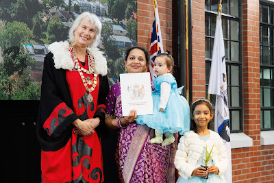 Photo from the HCC NZ Citizenship Ceremony 1 (Morning) held at The Atrium, Wintec/Te Pukenga, Hamilton, Waikato, New Zealand at 10:00am on Monday, 17 June, 2024. Photo: Mike Walen / KeyImagery Photography. Copyright: © Hamilton City Council.