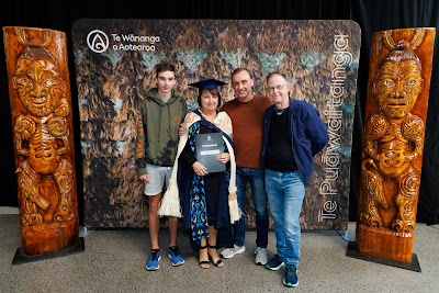 Photo from the TWoA Waiariki 2023 Graduations (Waiwhero), held at Te Puia, Rotorua, Bay of Plenty, New Zealand on Friday, 12 May, 2023. Photo: Mike Walen / KeyImagery Photography. Copyright: © Te Wānanga o Aotearoa.