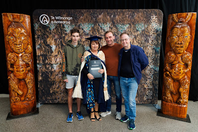 Photo from the TWoA Waiariki 2023 Graduations (Waiwhero), held at Te Puia, Rotorua, Bay of Plenty, New Zealand on Friday, 12 May, 2023. Photo: Mike Walen / KeyImagery Photography. Copyright: © Te Wānanga o Aotearoa.