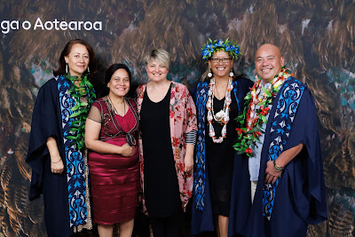 Photo from the TWoA Tāmaki Makaurau 2023 Graduations (Ceremony 1 @ 10am), held at the Due Drop Events Centre, Manukau, Auckland, New Zealand on Wednesday, 7 June, 2023. Photo: Mike Walen / KeyImagery Photography. Copyright: © Te Wānanga o Aotearoa.