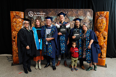 Photo from the TWoA Waiariki 2023 Graduations (Waiwhero), held at Te Puia, Rotorua, Bay of Plenty, New Zealand on Friday, 12 May, 2023. Photo: Mike Walen / KeyImagery Photography. Copyright: © Te Wānanga o Aotearoa.
