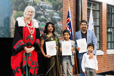 Photo from the HCC NZ Citizenship Ceremony 1 (Morning) held at The Atrium, Wintec/Te Pukenga, Hamilton, Waikato, New Zealand at 10:00am on Monday, 17 June, 2024. Photo: Mike Walen / KeyImagery Photography. Copyright: © Hamilton City Council.