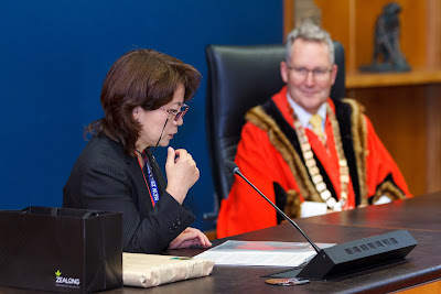 Photo from the Saitama Schools' Visit to Hamilton City Council, Hamilton, New Zealand. Taken: Tuesday, 7 August 2018. Photography: Mike Walen / KeyImagery Photography. Copyright: © Hamilton City Council