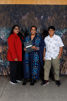Photo from the TWoA Tāmaki Makaurau 2023 Graduations (Ceremony 3 @ 8pm), held at the Due Drop Events Centre, Manukau, Auckland, New Zealand on Wednesday, 7 June, 2023. Photo: Mike Walen / KeyImagery Photography. Copyright: © Te Wānanga o Aotearoa.