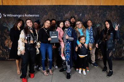 Photo from the TWoA Tāmaki Makaurau 2023 Graduations (Ceremony 3 @ 8pm), held at the Due Drop Events Centre, Manukau, Auckland, New Zealand on Wednesday, 7 June, 2023. Photo: Mike Walen / KeyImagery Photography. Copyright: © Te Wānanga o Aotearoa.