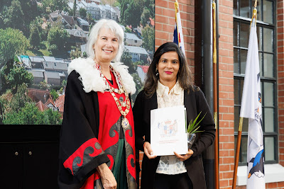 Photo from the HCC NZ Citizenship Ceremony 1 (Morning) held at The Atrium, Wintec/Te Pukenga, Hamilton, Waikato, New Zealand at 10:00am on Monday, 17 June, 2024. Photo: Mike Walen / KeyImagery Photography. Copyright: © Hamilton City Council.