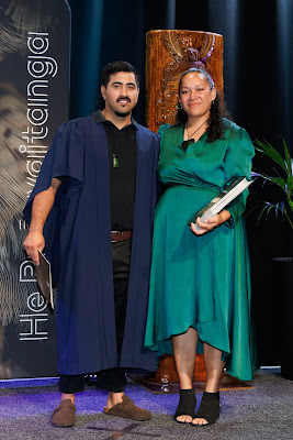 Photo from the TWoA Tainui 2025 Graduations (Ceremony 1 @ 10am) held at Claudelands Event Centre in Hamilton, Waikato, New Zealand on Tuesday, 29 April, 2025. Photography by Mike Walen / KeyImagery Photography. Copyright: © 2025 Te Wānanga o Aotearoa.