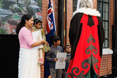 Photo from the HCC NZ Citizenship Ceremony 1 (Morning) held at The Atrium, Wintec/Te Pukenga, Hamilton, Waikato, New Zealand at 10:00am on Monday, 17 June, 2024. Photo: Mike Walen / KeyImagery Photography. Copyright: © Hamilton City Council.
