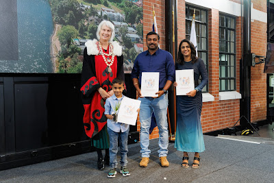 Photo from the HCC NZ Citizenship Ceremony 1 (Morning) held at The Atrium, Wintec/Te Pukenga, Hamilton, Waikato, New Zealand at 10:00am on Monday, 17 June, 2024. Photo: Mike Walen / KeyImagery Photography. Copyright: © Hamilton City Council.