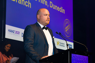 Photo from HIANZ Hire Excellence Awards held at the Energy Events Centre, Rotorua, New Zealand. Taken: Thursday, 12 August 2021. Photography: Mike Walen / KeyImagery Photography. Copyright: © Hire Industry Association of New Zealand (Inc).