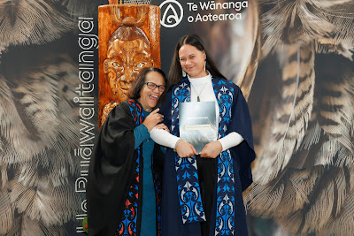 Photo from the TWoA Waiariki 2024 Graduation (Kawerau), held at Rautahi Marae in Kawerau, Bay of Plenty, New Zealand on Friday, 17 May, 2024. Photo: Mike Walen / KeyImagery Photography. Copyright: © Te Wānanga o Aotearoa.