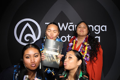 Booth photo from the TWoA Te Tai Tokerau (Kaitaia) 2025 Graduation held at Te Kura Kaupapa Maori o Pukemiro in Kaitaia, Northland, New Zealand on Monday, 14 April, 2025. Photo by InstaBooth / KeyImagery Photography. Copyright: © 2025 Te Wānanga o Aotearoa.